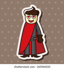 bizarre monster theme vampire elements vector,eps