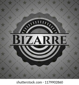 Bizarre realistic black emblem