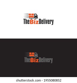 The Bizz Delivery Logo Design Illustration