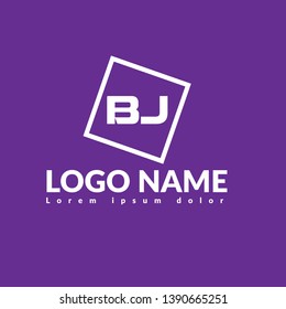 BJ company linked letter logo concept. Designed for your web site design, logo, app, UI. initial logo design