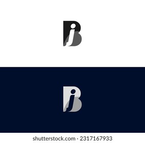 BJ, JB letter logo design template elements. Modern abstract digital alphabet letter logo. Vector illustration. New Modern logo.