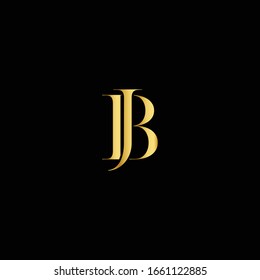 BJ or JB letter logo. Unique attractive creative modern initial BJ and JB initial based letter icon logo design template