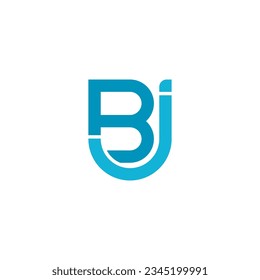 BJ letter logo design, BJ monogram, initial BJ logo, BJ logo, icon, vector