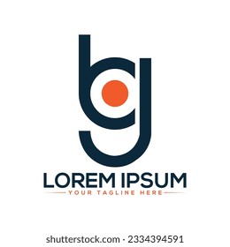 BJ letter logo design Unique and modern logo design
