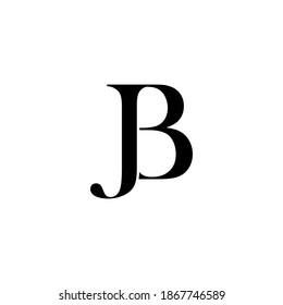 Bj Letter Logo Unique Attractive Creative Stock Vector (Royalty Free ...