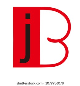 bj letter vector logo