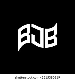 Diseño del logotipo de BJB, logotipo simple y moderno de BJB. Diseño de alfabeto de lujo BJB  