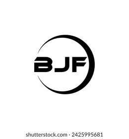 BJF Letter Logo Design, Inspiration for a Unique Identity. Modern Elegance and Creative Design. Watermark Your Success with the Striking this Logo.