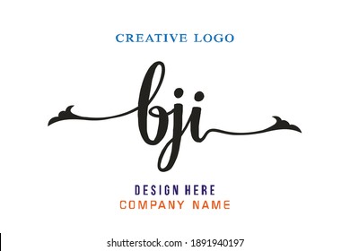BJI lettering logo is simple, easy to understand and authoritative