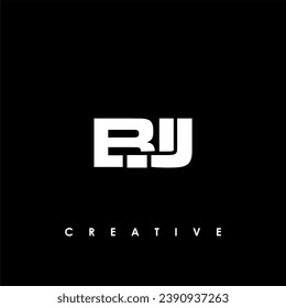 BJJ Letter Initial Logo Design Template Vector Illustration