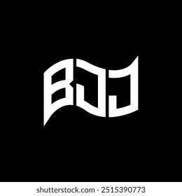 Projeto logotipo BJJ, logotipo simples e moderno BJJ. BJJ design de alfabeto luxuoso  