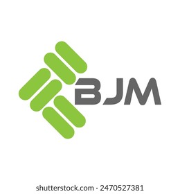 Diseño de Vector de logotipo de letra BJM, logotipo simple y moderno de BJM. Diseño de alfabeto de lujo BJM