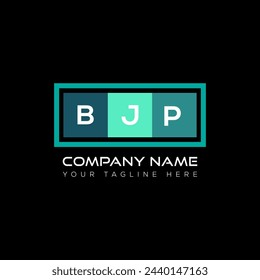 BJP letter logo abstract design. BJP unique design. BJP.
 svg
