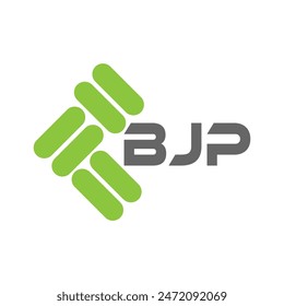 BJP letter logo vector design, BJP simple and modern logo. BJP luxurious alphabet design
