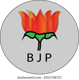 Bjp Lotus Logo Icon Art Image svg