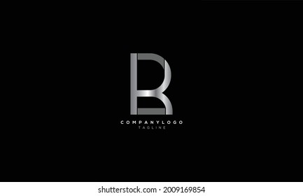 BK B AND K Abstract initial monogram letter alphabet logo design