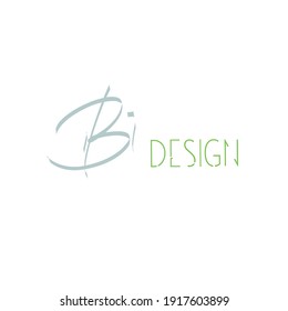 Bk handwritten logo for identity