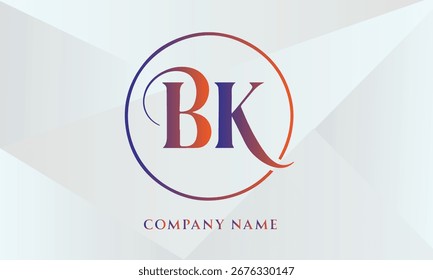 BK, KB Alphabets Letters Logo Monogram (5000x3000 pixels, 300dpi)