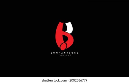 BK KB B Y K Resumen diseño del logotipo del logotipo de la letra monograma inicial