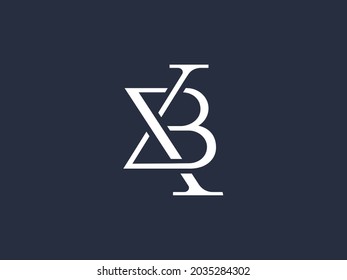 BK or KB logo with classic modern style for personal brand, wedding monogram, etc.