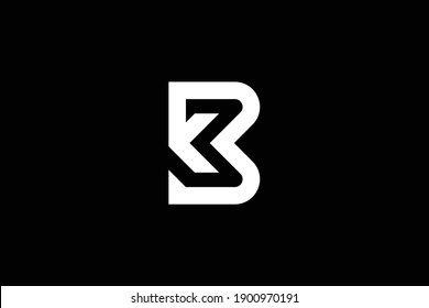 BK letter logo design on luxury background. KB monogram initials letter logo concept. BK icon design. KB elegant and Professional white color letter icon on black background.