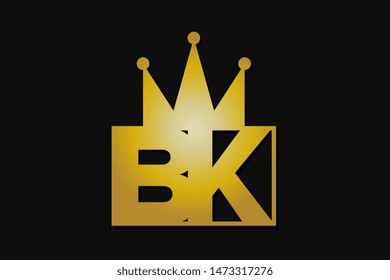 bk logo with gold crown