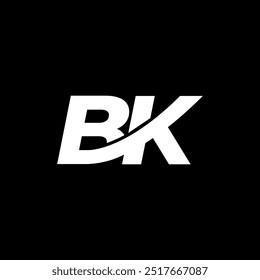 BK Logo, BK Monogram, Initial BK logo, Letter BK Logo, Icon, Vector