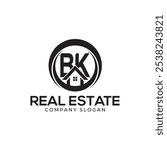 BK Real Estate Logo template
