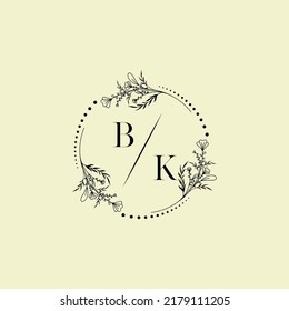 444 Bk wedding logo Images, Stock Photos & Vectors | Shutterstock