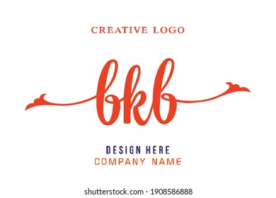 BKB lettering logo is simple, easy to understand and authoritative