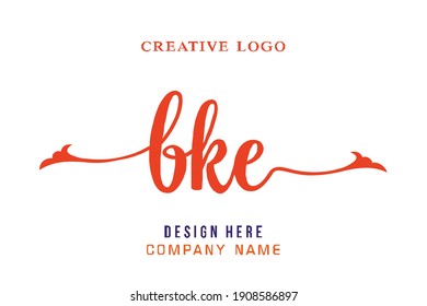 El logotipo de la inscripción BKE es sencillo, fácil de entender y autoritario