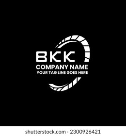 BKK letter logo creative design with vector graphic, BKK simple and modern logo. BKK luxurious alphabet design  