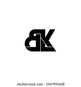bkl letter original monogram logo design