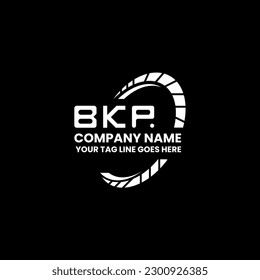 BKP letter logo creative design with vector graphic, BKP simple and modern logo. BKP luxurious alphabet design  