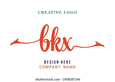 BKX lettering logo is simple, easy to understand and authoritative