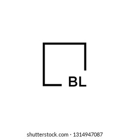 BL BLACK MONOGRAM