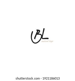 BL branch logo with beauty monogram and elegant logo design
