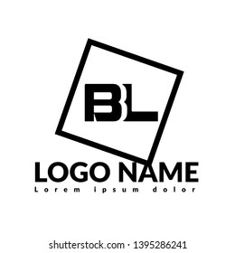 BL company linked letter logo concept. Designed for your web site design, logo, app, UI. BL initial logo design. corporate identity logo. can be used for bussines company. modern illustration.