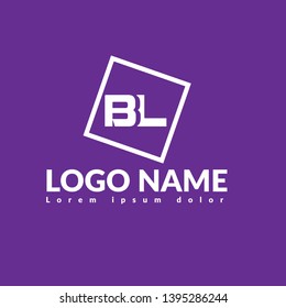 BL company linked letter logo concept. Designed for your web site design, logo, app, UI. BL initial logo design. corporate identity logo. can be used for bussines company. modern illustration.
