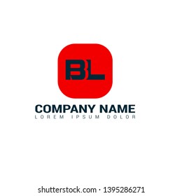 BL company linked letter logo concept. Designed for your web site design, logo, app, UI. BL initial logo design. corporate identity logo. can be used for bussines company. modern illustration.