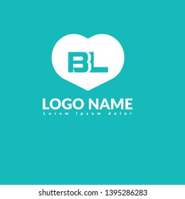 BL company linked letter logo concept. Designed for your web site design, logo, app, UI. BL initial logo design. corporate identity logo. can be used for bussines company. modern illustration.