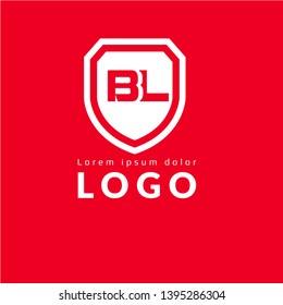 BL company linked letter logo concept. Designed for your web site design, logo, app, UI. BL initial logo design. corporate identity logo. can be used for bussines company. modern illustration.