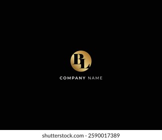 BL Golden Circle Logo Design Template