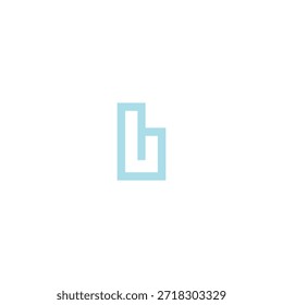 BL Symbol Logo Design Technologie Illusion