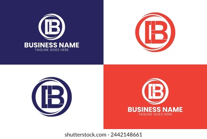 BL Initial Letter Logo design vector template for Corporate Business Identity