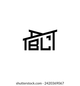 BL Initial Letter in Real Estate Logo concept.eps BL Initial Letter in Real Estate Logo concept