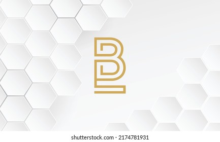 BL, LB Abstract Letters Logo Monogram