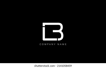 BL, LB alphabet letters logo monogram