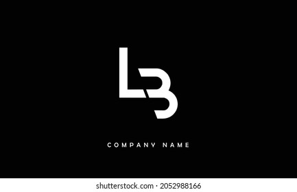 BL, LB Alphabets Letters Logo Monogram