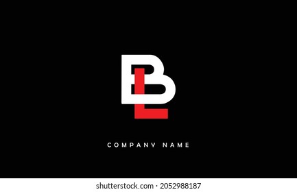 BL, LB Alphabets Letters Logo Monogram